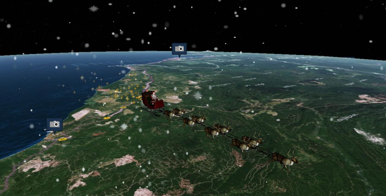 Tracker norad claus midgetmomma